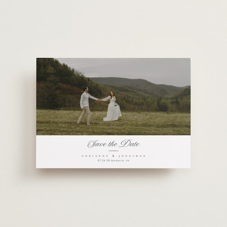 "Together Always" - Save the Dates in Chiffon by Eric Clegg - Front