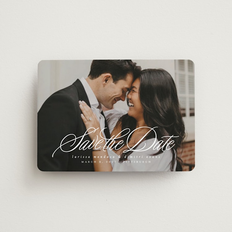 "Lovely Day" - Save the Dates in Pearl by Lea Delaveris - Front