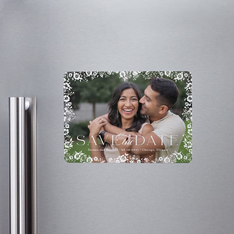 "Meander" - Save the Dates in Snow by Angela Marzuki - Front