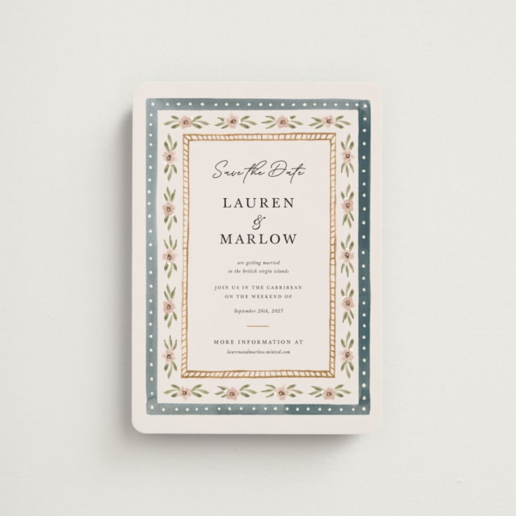 "Americana " - Save the Dates in Sea by leslie hamer - Front