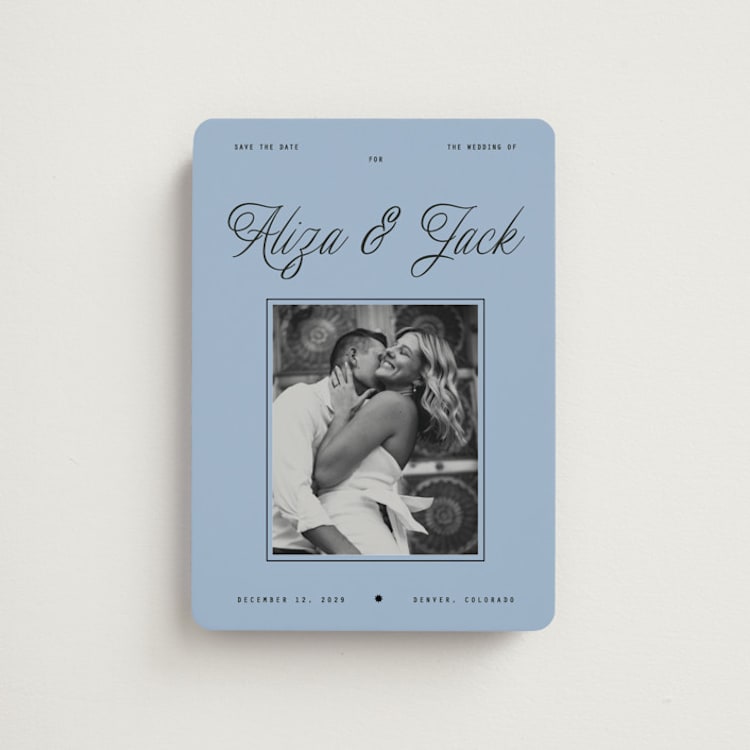 "Cheers" - Save the Dates in Sky by Blustery August - Front