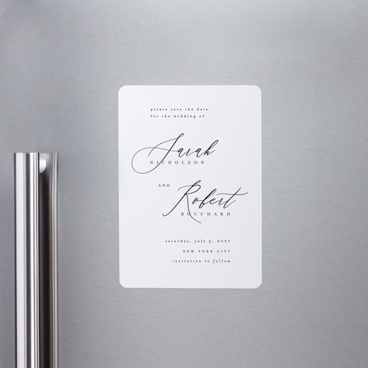 "Corison" - Save the Dates in Classic by Kelly Schmidt - Front