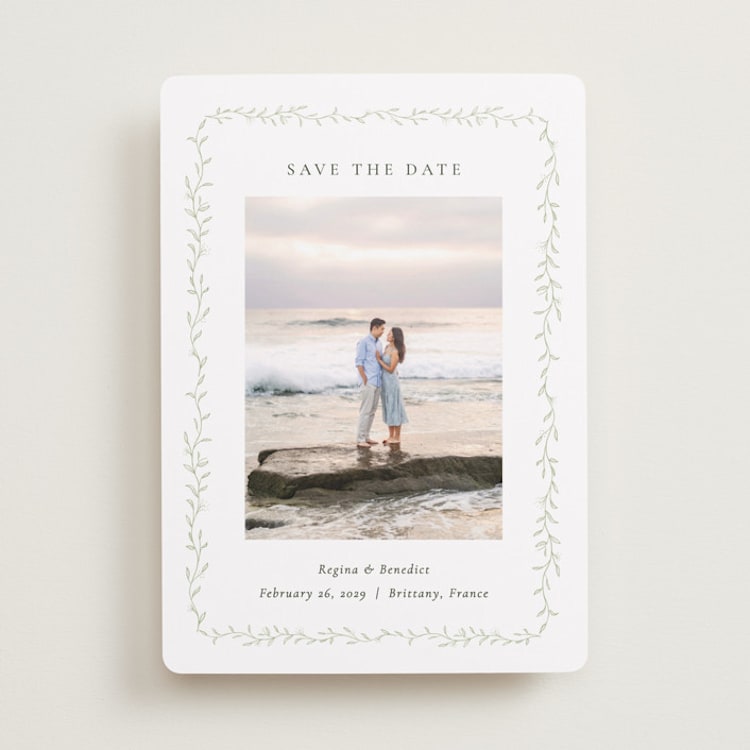 "cramique" - Save the Dates in Ivy by chocomocacino - Front