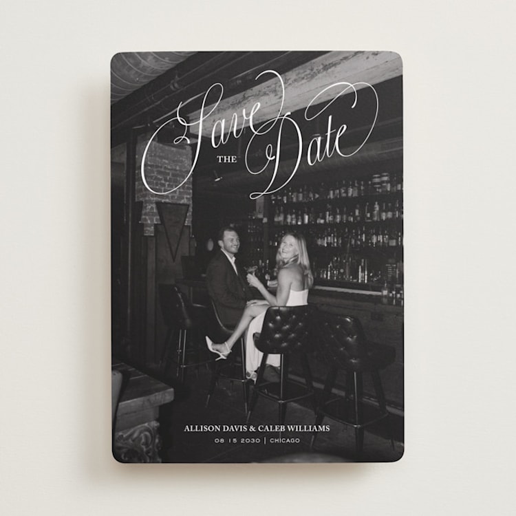 "Griffin" - Save the Dates in Cloud by Kate Ahn - Front