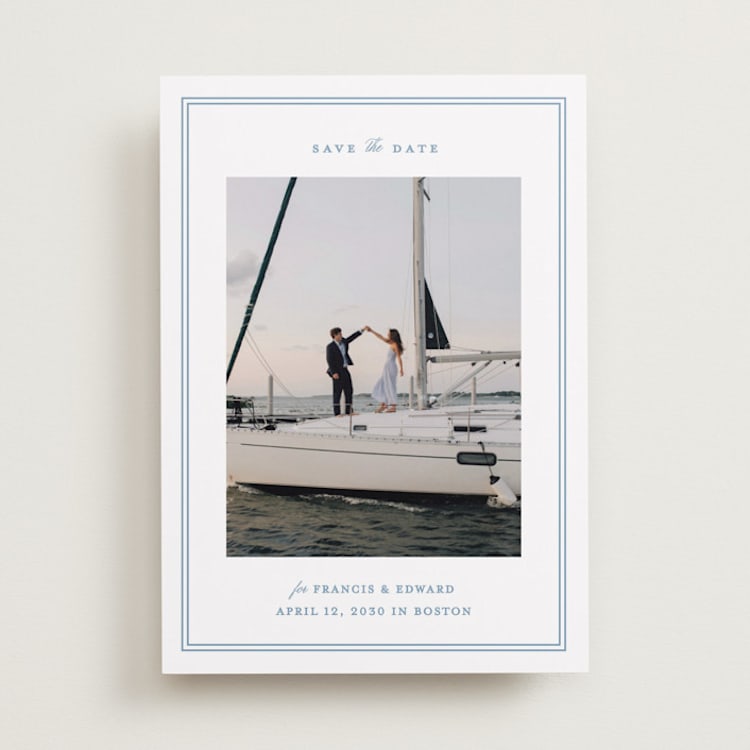 "Boathouse" - Save the Dates in Ocean by Carolyn MacLaren - Front