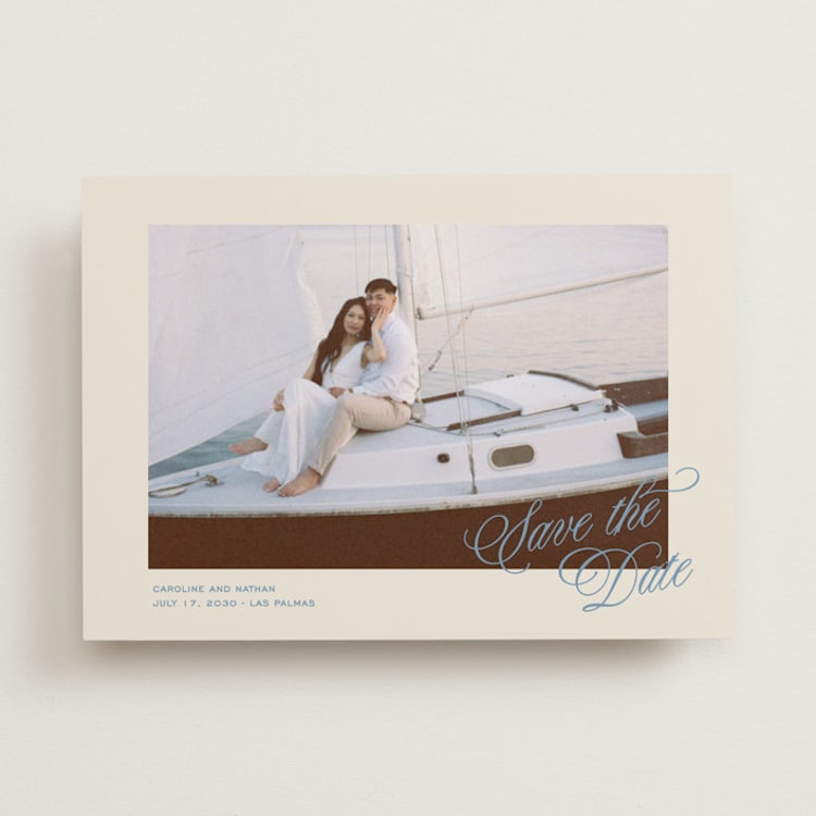 "Classic contemporary" - Save the Dates in Capri by Creo Study - Front