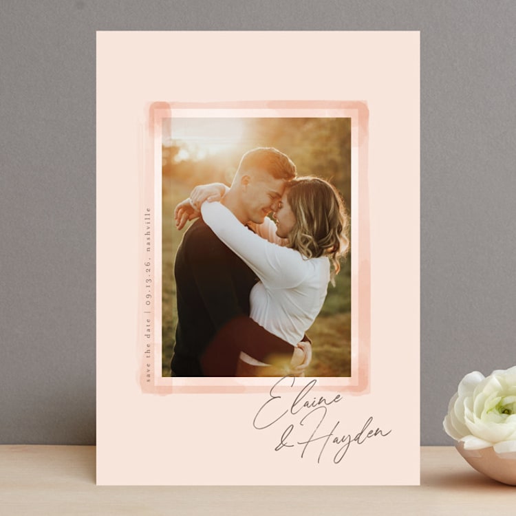 "ohagi" - Save the Dates in Peach by chocomocacino - Front