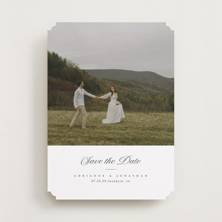 "Together Always" - Save the Dates in Chiffon by Eric Clegg - Front