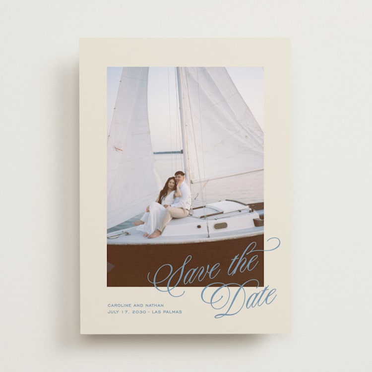 "Classic contemporary" - Save the Dates in Capri by Creo Study - Front