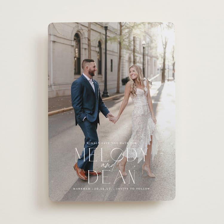 "Let's Walk Together" - Save the Dates in Frost by Kim Thoa - Front