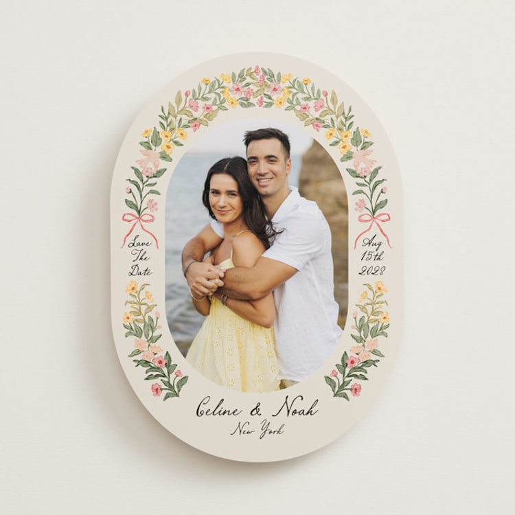 "Spring" - Save the Dates in Spring by Elly - Front