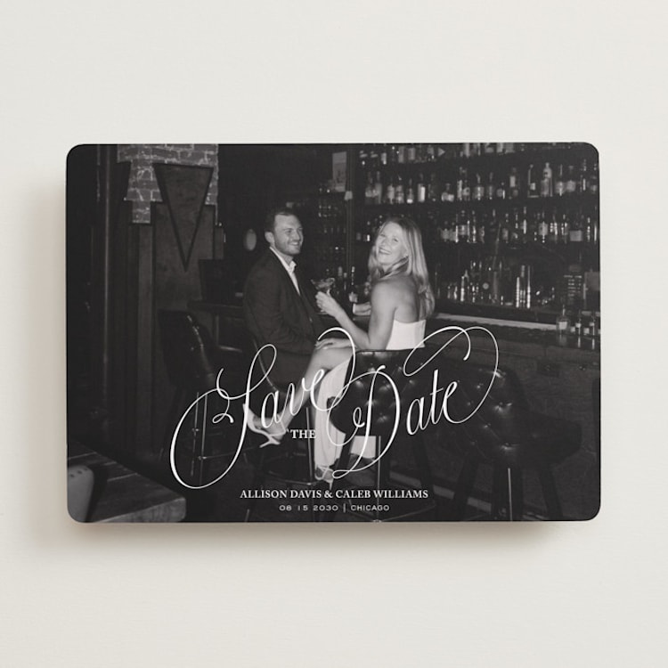 "Griffin" - Save the Dates in Cloud by Kate Ahn - Front