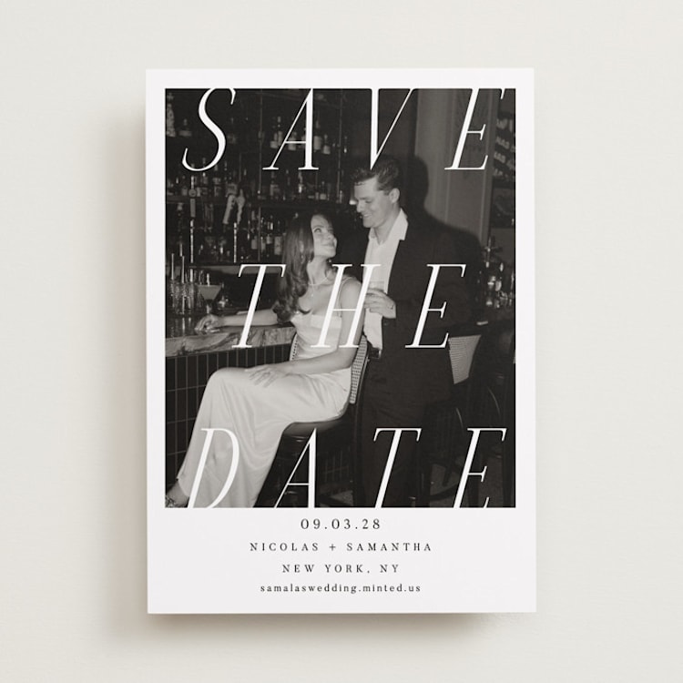"Felicity" - Save the Dates in Ink by Olivia Raufman - Front