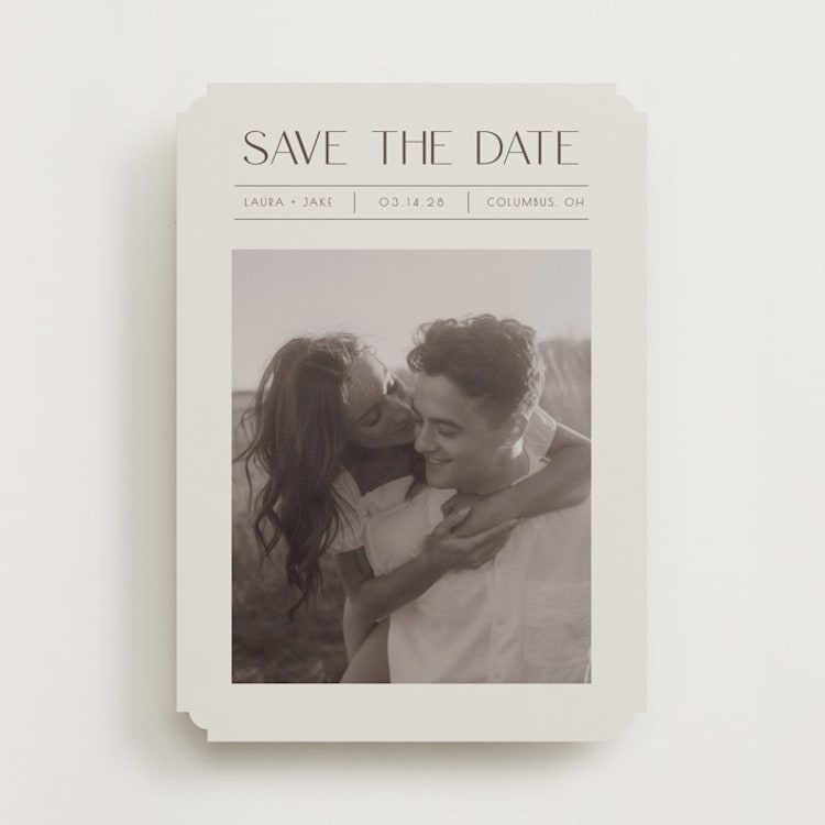 "you and me" - Save the Dates in Mist by Christy Hy Lee - Front