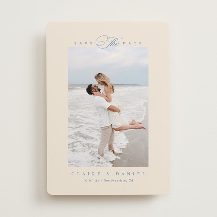 "Aristocratic" - Save the Dates in Wave by Creo Study - Front