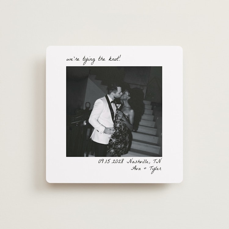 "Polaroid" - Save the Dates in Snow by Brittney Jensen - Front