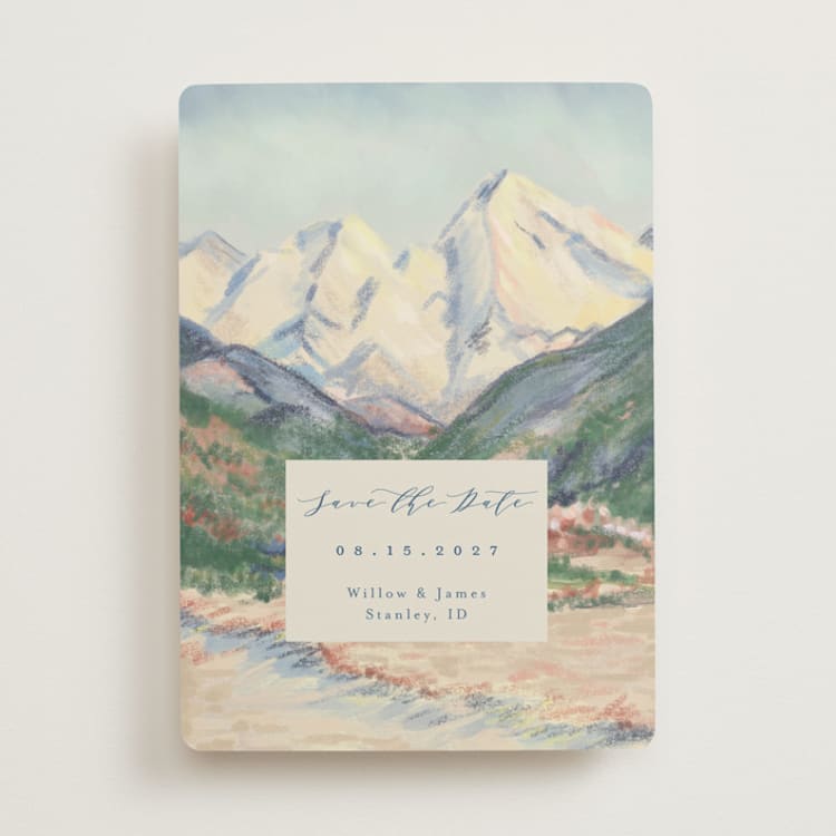 "The Valley" - Save the Dates in Summer by Petra Kern - Front