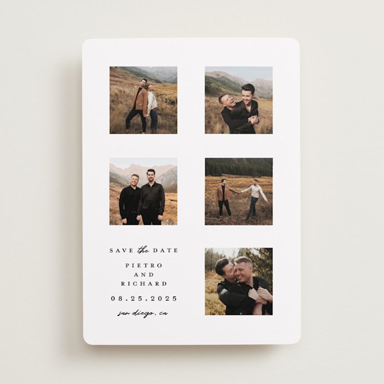 "Love's window" - Save the Dates in Caviar by Juliana Zimmermann - Front