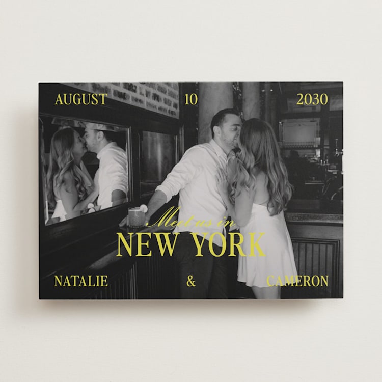 "Metro" - Save the Dates in Sunline by Pixel and Hank - Front