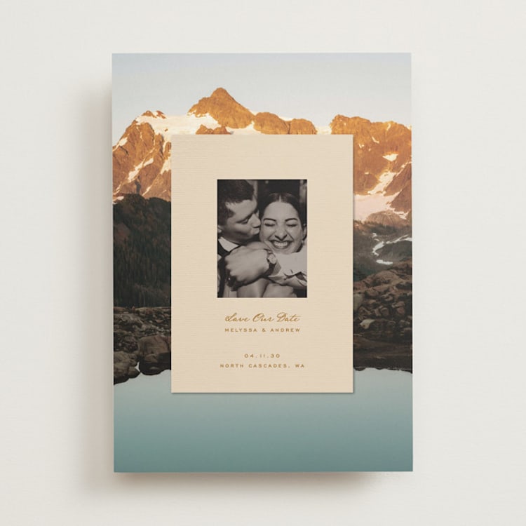 "Location" - Save the Dates in Sand by Claudia Orengo - Front