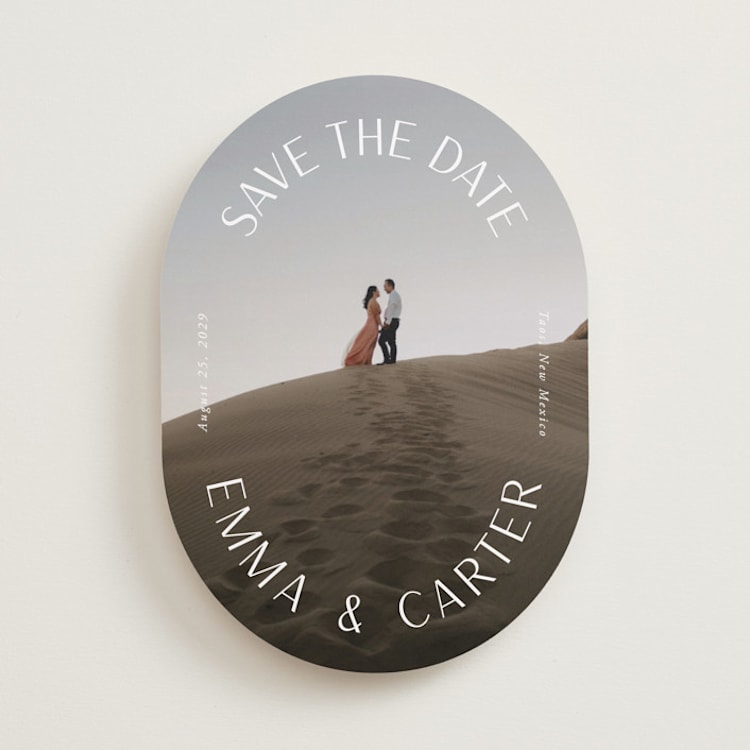 "Roundabout" - Save the Dates in Pearl by Susan Asbill - Front