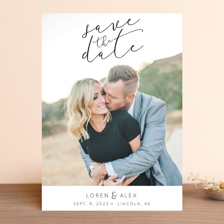 "Honest Love" - Save the Dates in Midnight by Christine Taylor - Front