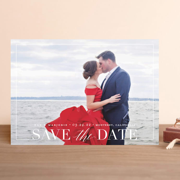 "Swell" - Save the Dates in Cotton by Jessica Williams - Front