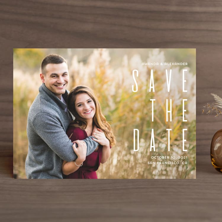 "Save the date" - Save the Dates in Fog by Remioni - Front
