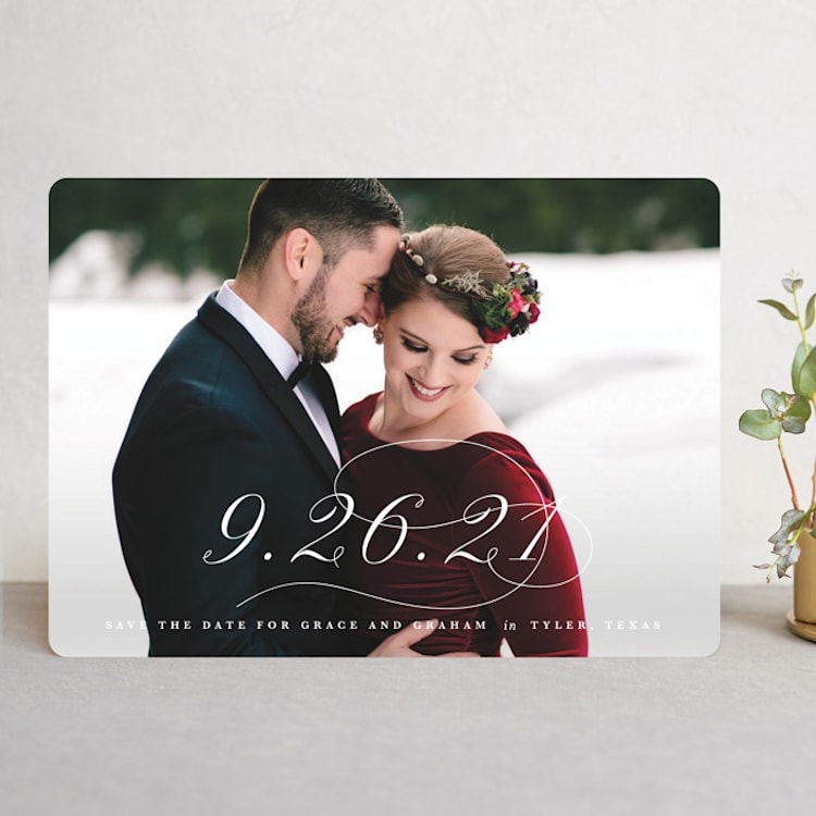 "Decorate the Day" - Save the Dates in Snow by Lauren Chism - Front