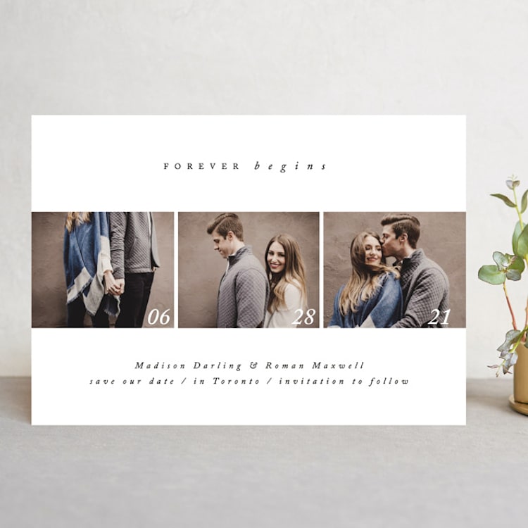 "Madison" - Save the Dates in Northern Sky by Kate Ross - Front