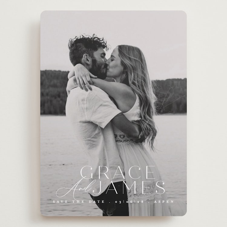 "Namesake" - Save the Dates in Snow by Angela Thompson - Front