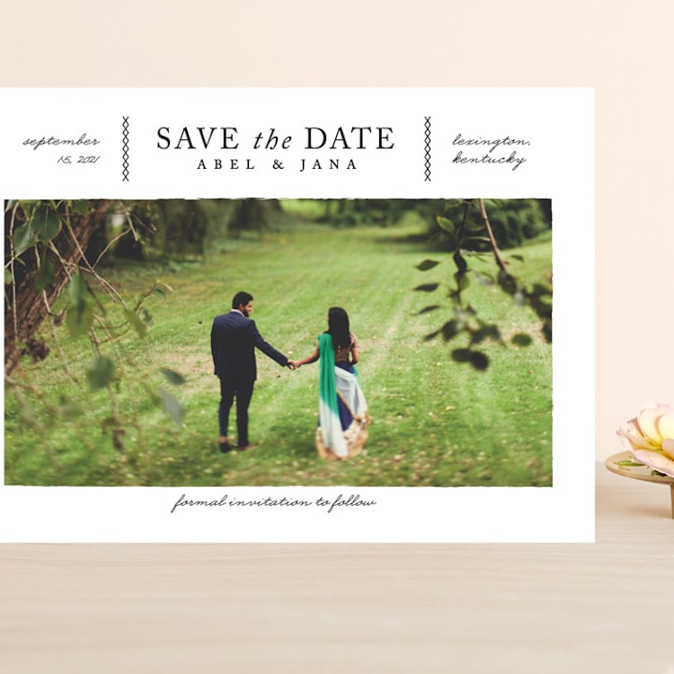 "Crossed" - Save the Dates in Midnight by SunnyJuly - Front