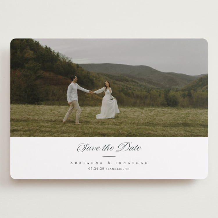 "Together Always" - Save the Dates in Chiffon by Eric Clegg - Front
