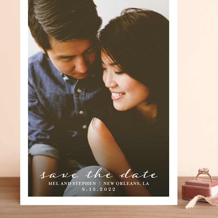 "Script Frame" - Save the Dates in Vanilla by Dennis Smith - Front