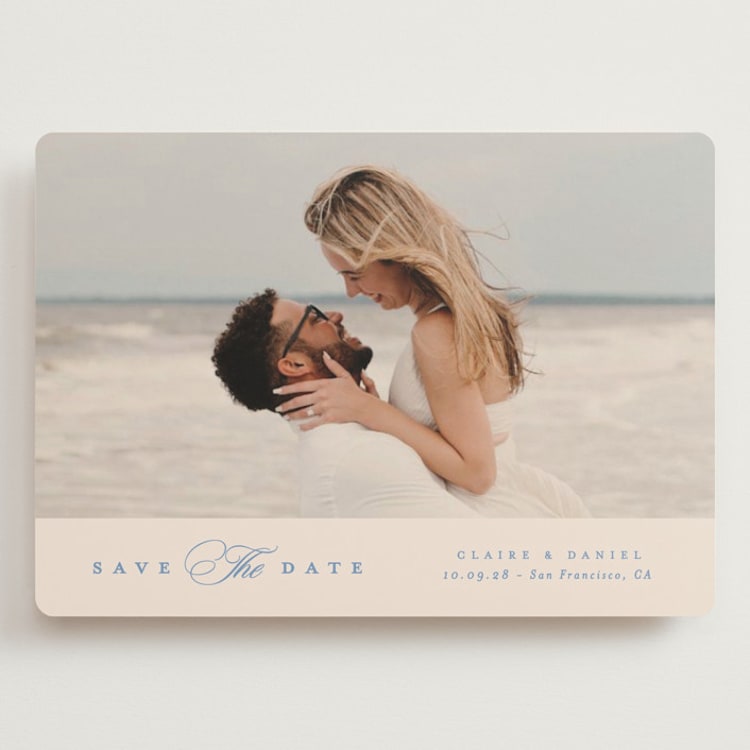 "Aristocratic" - Save the Dates in Wave by Creo Study - Front