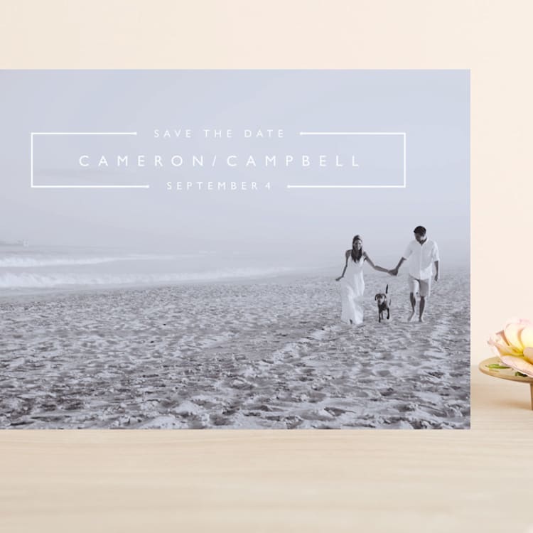 "Mag Spread" - Save the Dates in Cloud by Kate Ross - Front