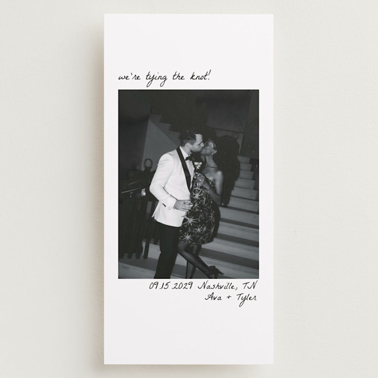 "Polaroid" - Save the Dates in Snow by Brittney Jensen - Front