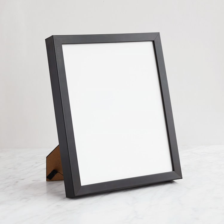 "Black 8x10" - Standing Frame in black by Minted - Front