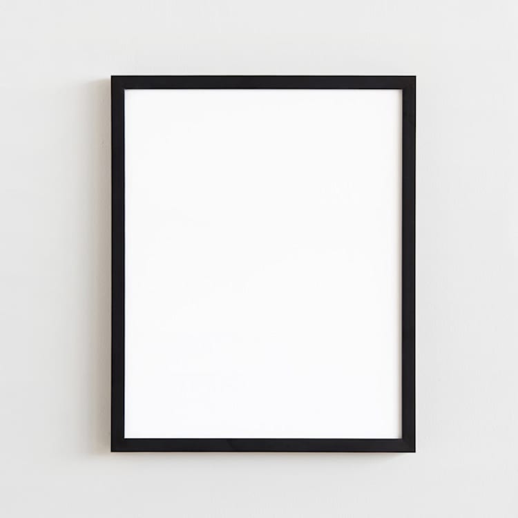 "Black 16x20" - Standing Frame in black by Minted - Front