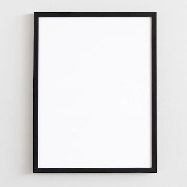 "Black 18x24" - Standing Frame in black by Minted - Front