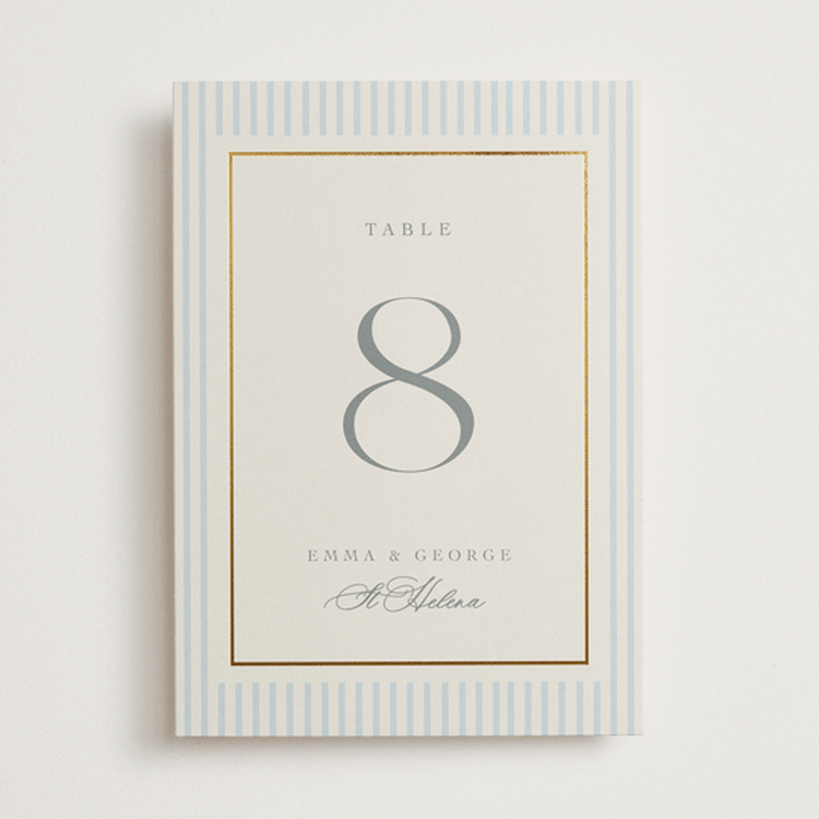 "Emma" - Table Numbers in Provincial by Angela Thompson - Front