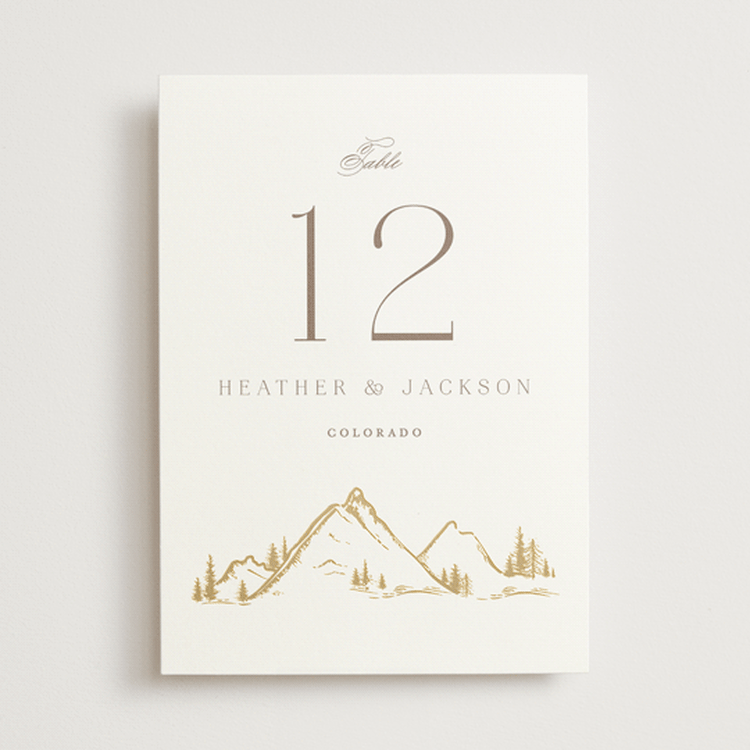 "Colorado" - Table Numbers in Earth by Mansi Verma - Front