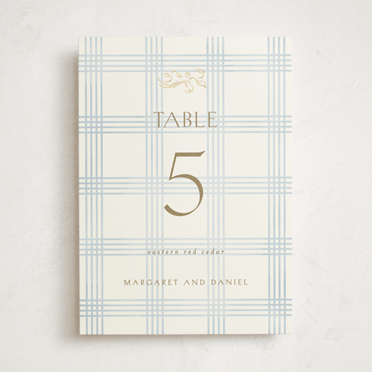 "salt and ivory" - Table Numbers in Belair by Grae - Front