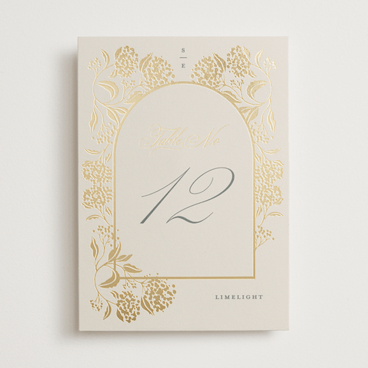 "Shimmering Hydrangeas" - Table Numbers in Tea Time by Susan Zinader - Front