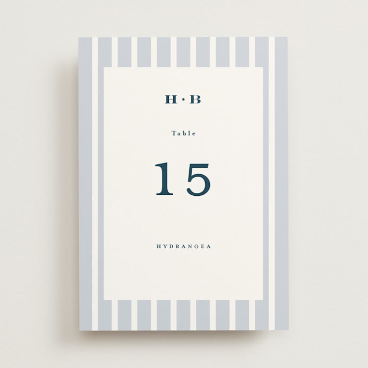 "melihrolo" - Table Numbers in Powder Blue by chocomocacino - Front