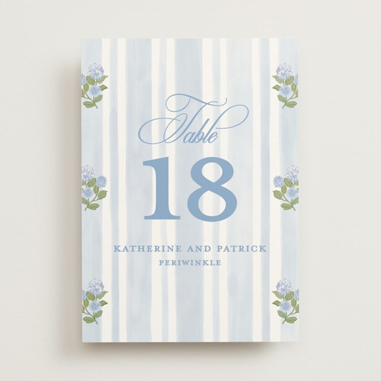 "Coastal crest" - Table Numbers in Ocean by Creo Study - Front