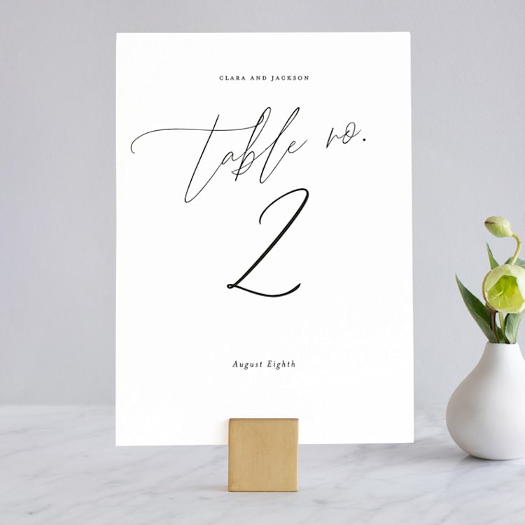 "Bare" - Table Numbers in Cloud by Kelly Nasuta - Front