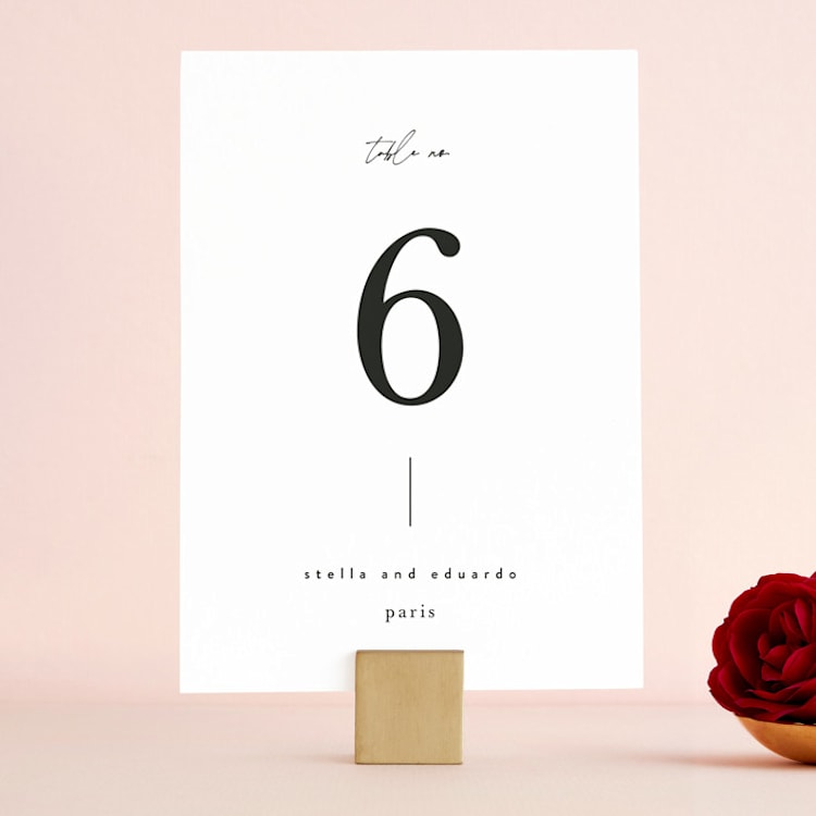 "Courthouse" - Table Numbers in Midnight by Susan Brown - Front