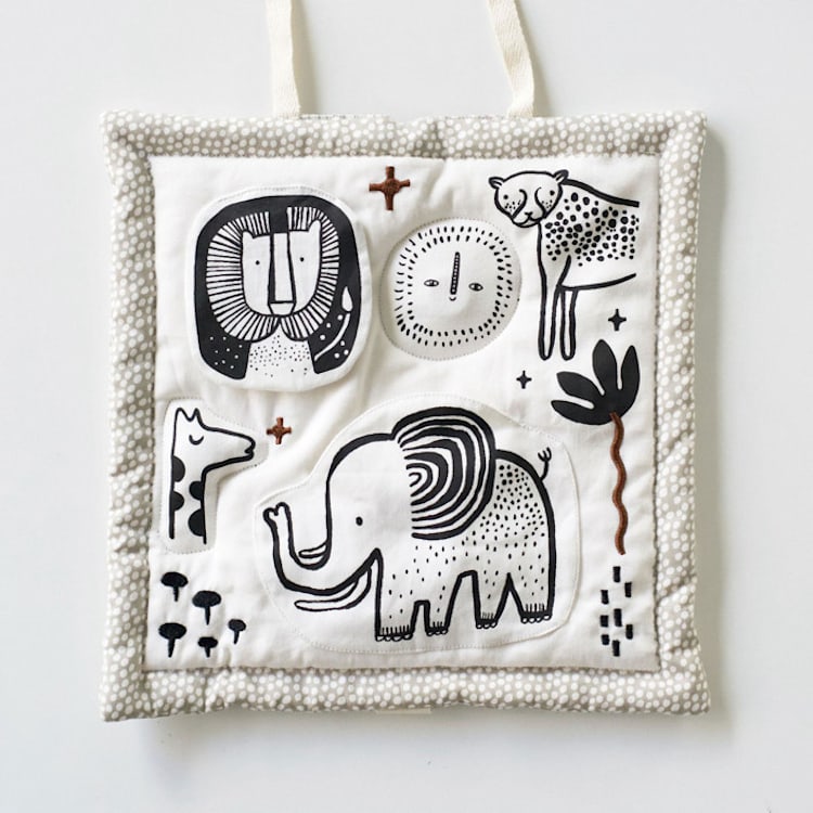 "Wee Gallery Activity Pad - Safari" - Toys in multicolor by Wee Gallery