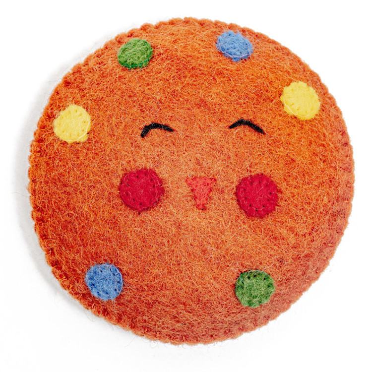 "Felt Food Toys & Picnic Basket- Cookie" - Toys in multicolor by Global Goods Partners